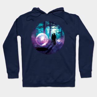 Orbs in the Forest Hoodie